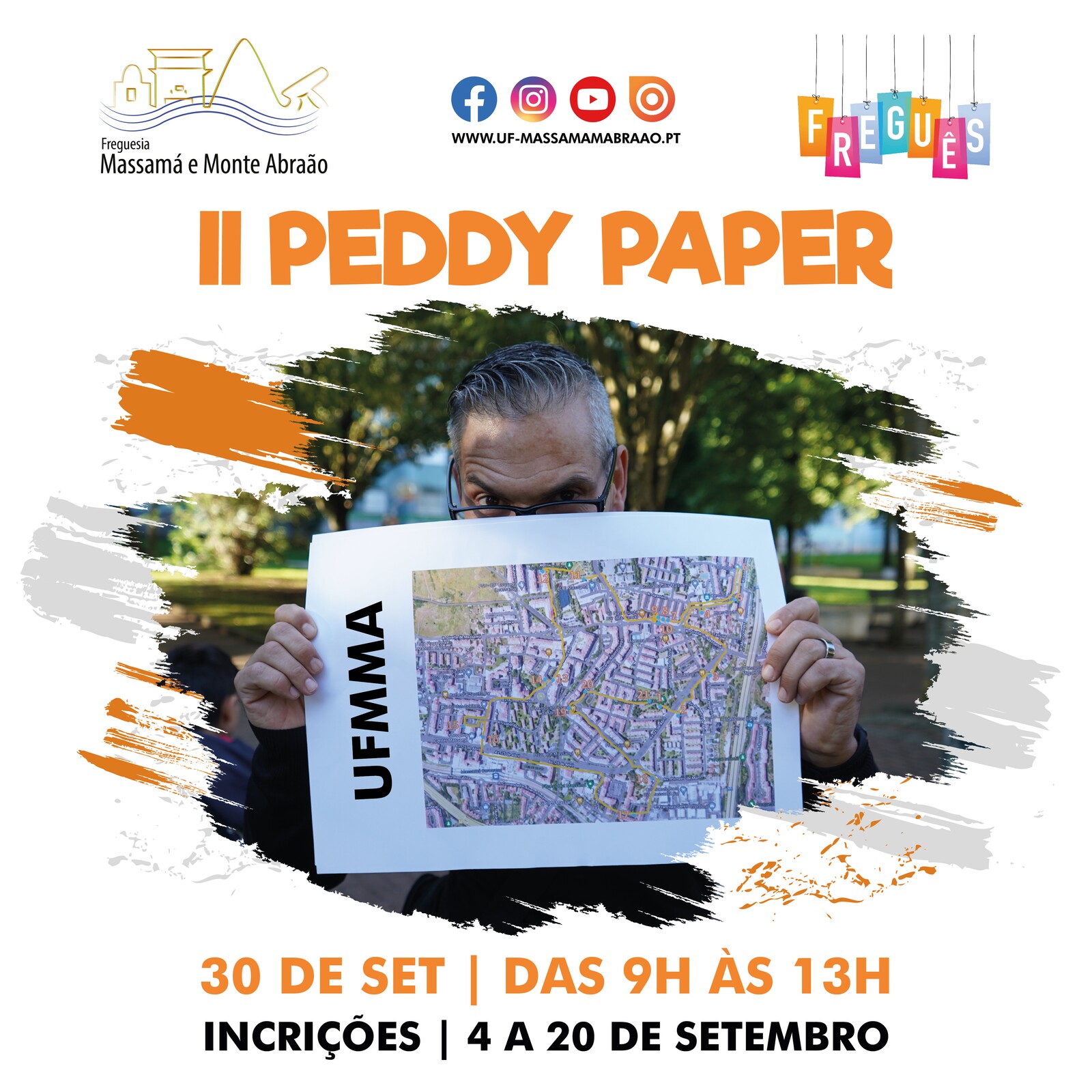 Peddy Paper Rede Freguês | Inscreva-se com a sua equipa!