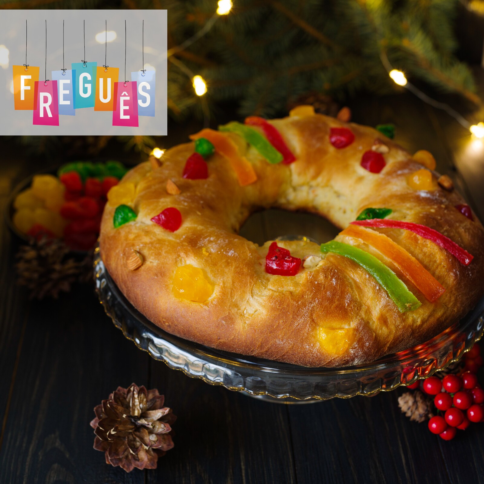 O doce que vai decorar a sua mesa de Natal