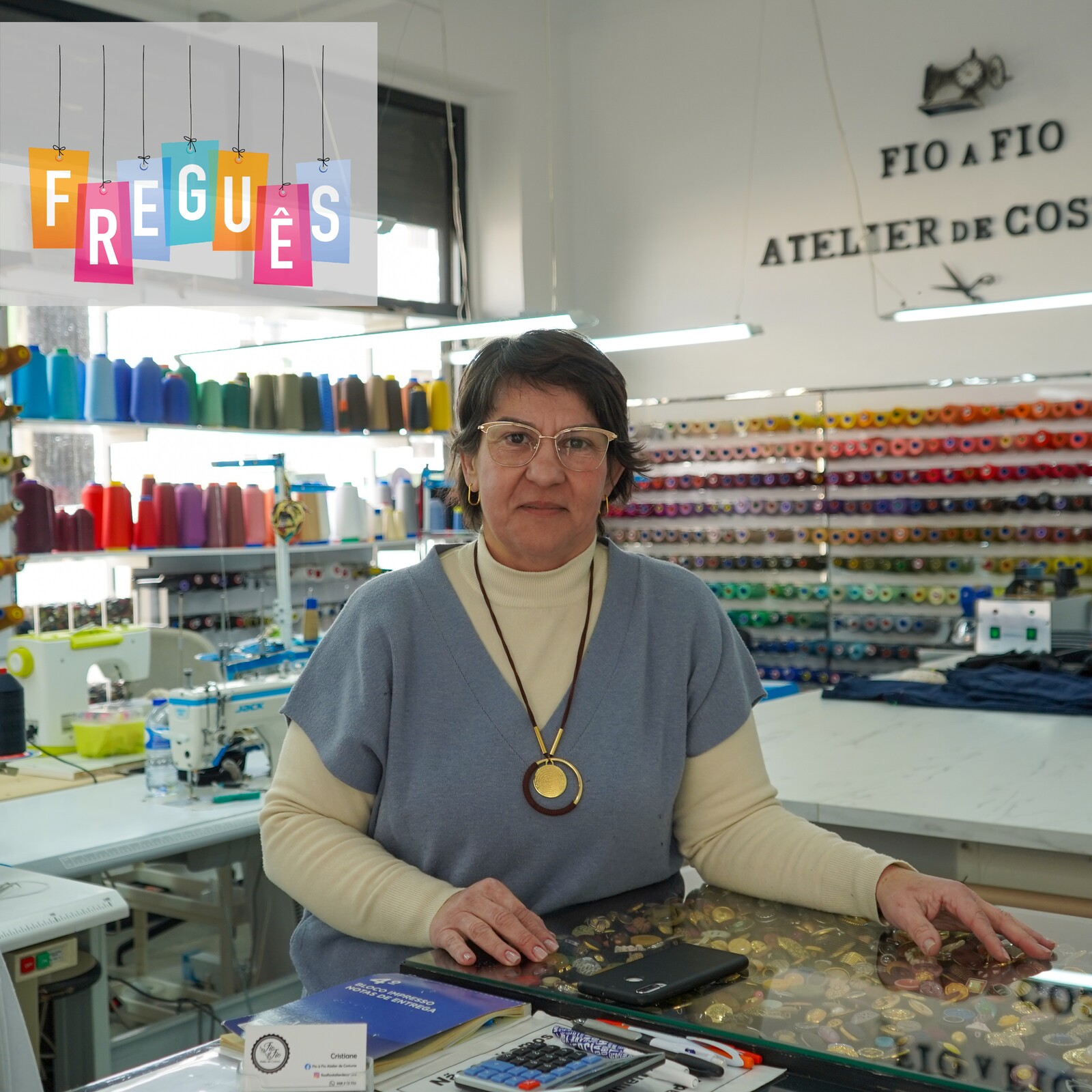 Rede Freguês | Fio a Fio - Atelier de costura