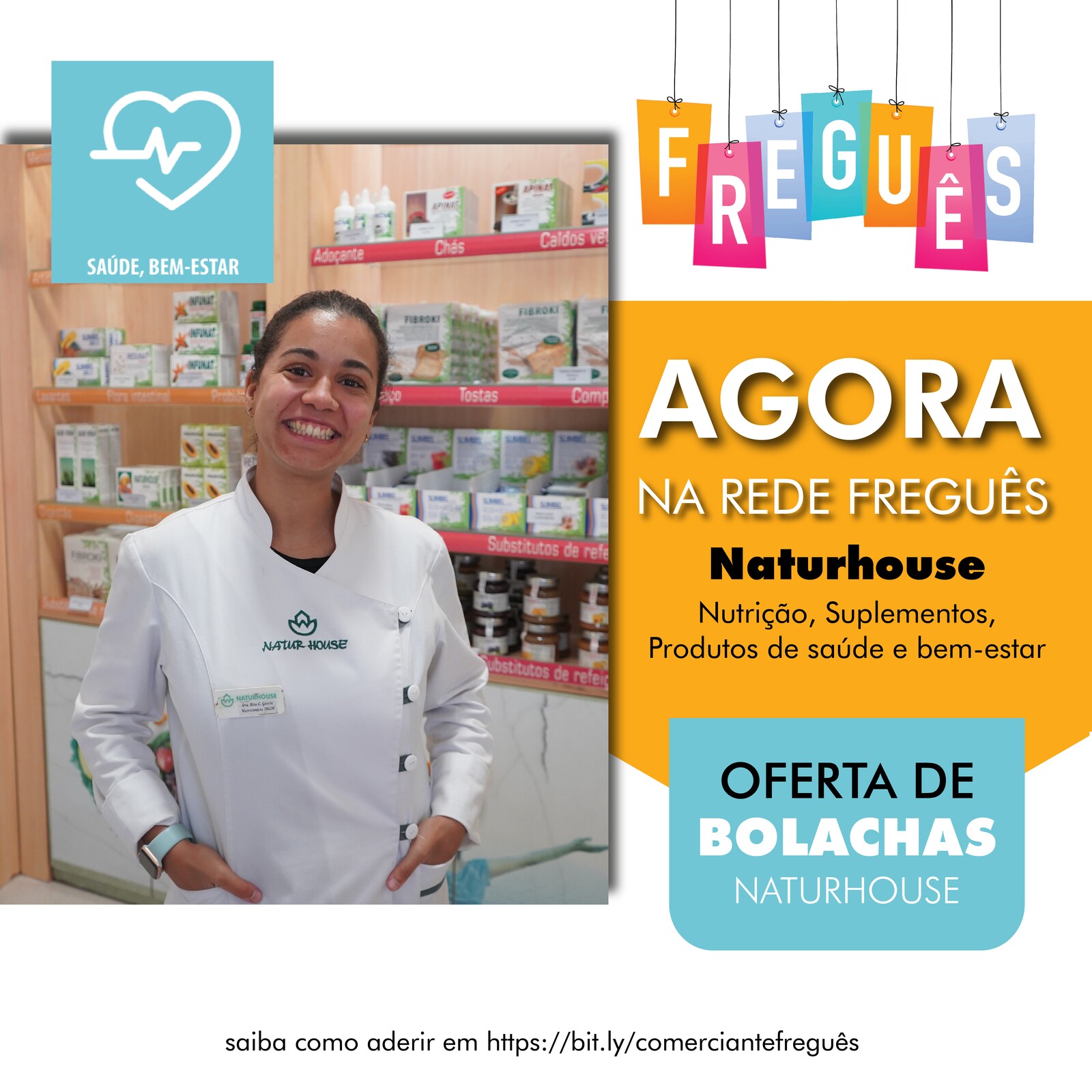 Bem-vinda à Rede Freguês Naturhouse