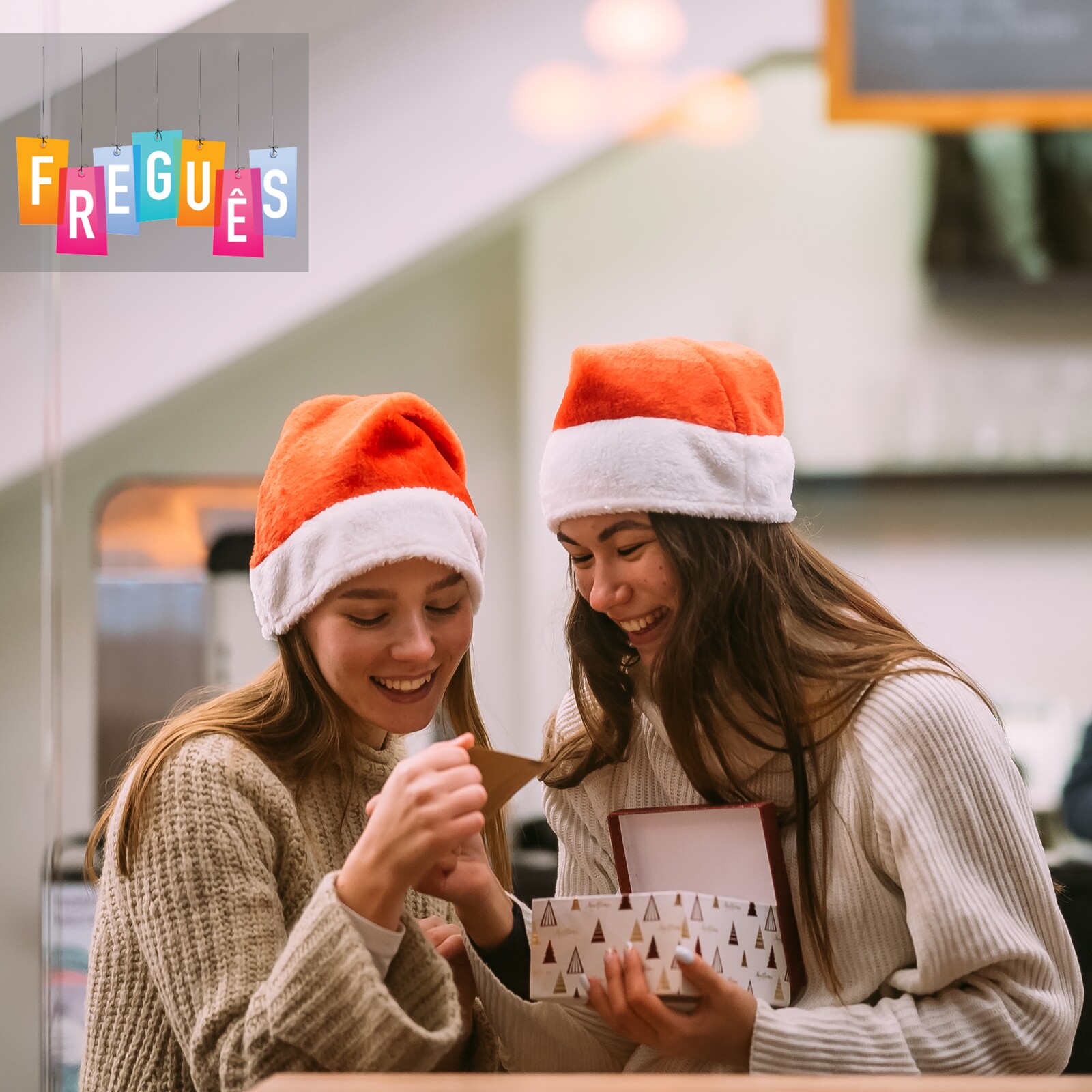 O Natal chegou ao comércio local