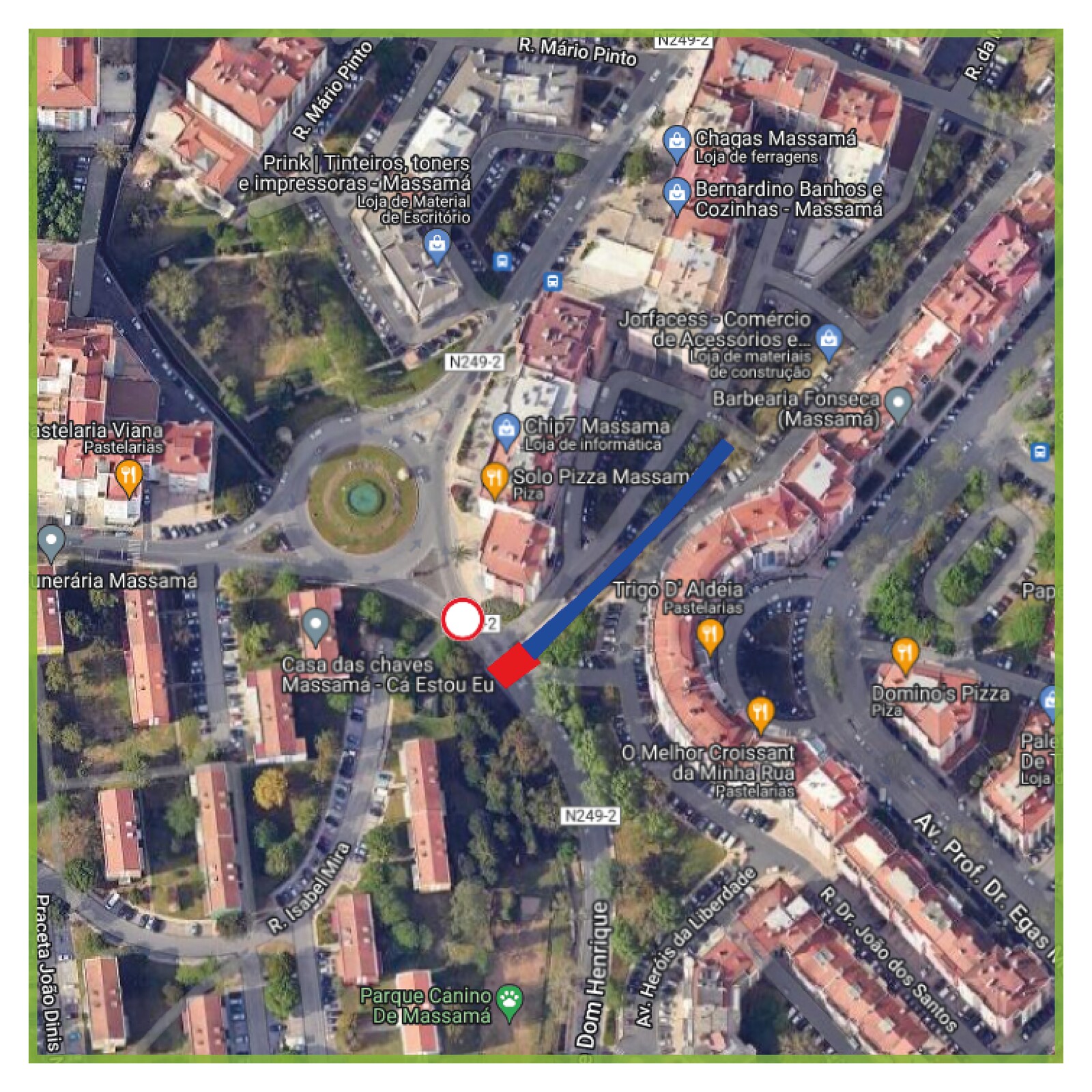 Intervenção para reconstrução da passagem hidráulica da Ribeira de Massamá