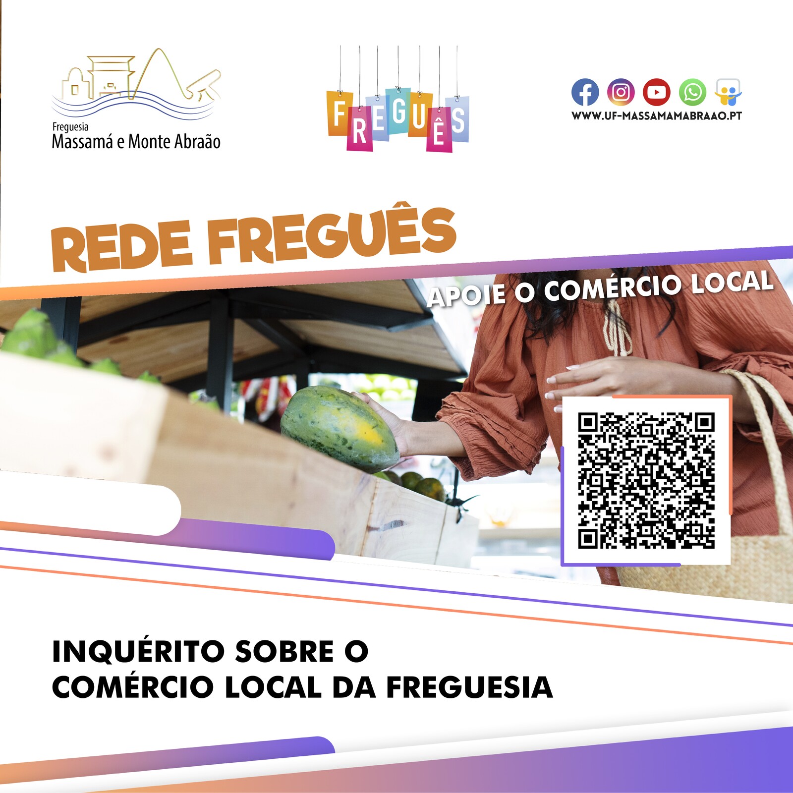 Participe no inquérito sobre o comércio local da freguesia