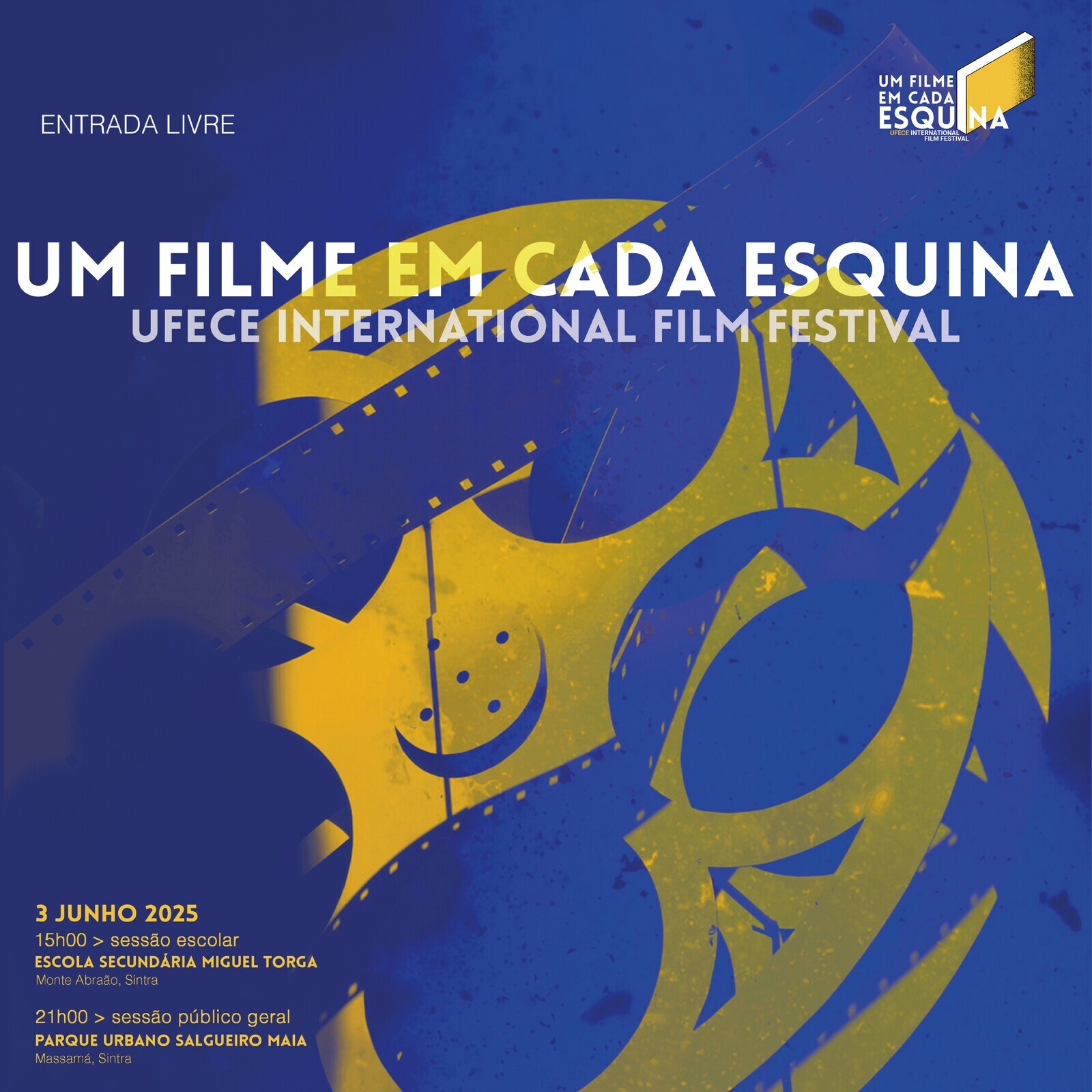 Cinema em Massamá com curtas portuguesas a 3 de junho