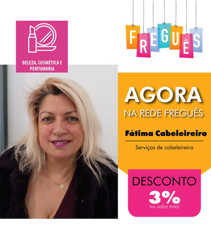 Bem-vinda à Rede Freguês Cabeleireiro Fátima Brasil