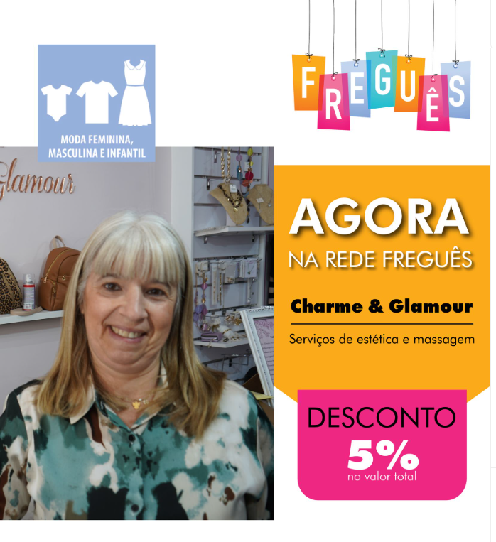 Bem-vinda à Rede Freguês Charme & Glamour