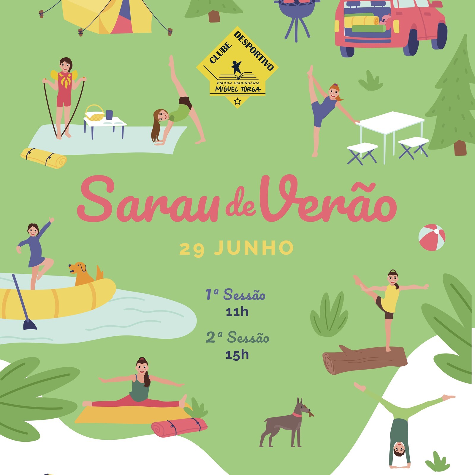 Sarau de Verão do CDESMT traz mais de 500 atletas a Monte Abraão