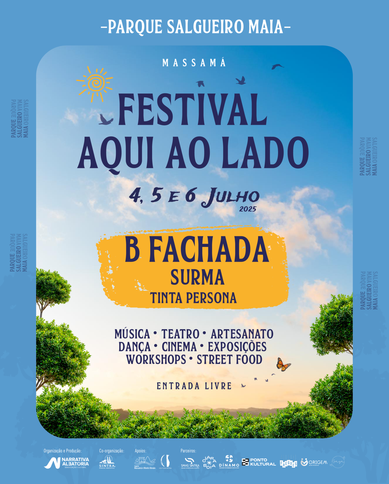 Festival Aqui ao Lado regressa a Massamá para a 7.ª edição com programação imperdível