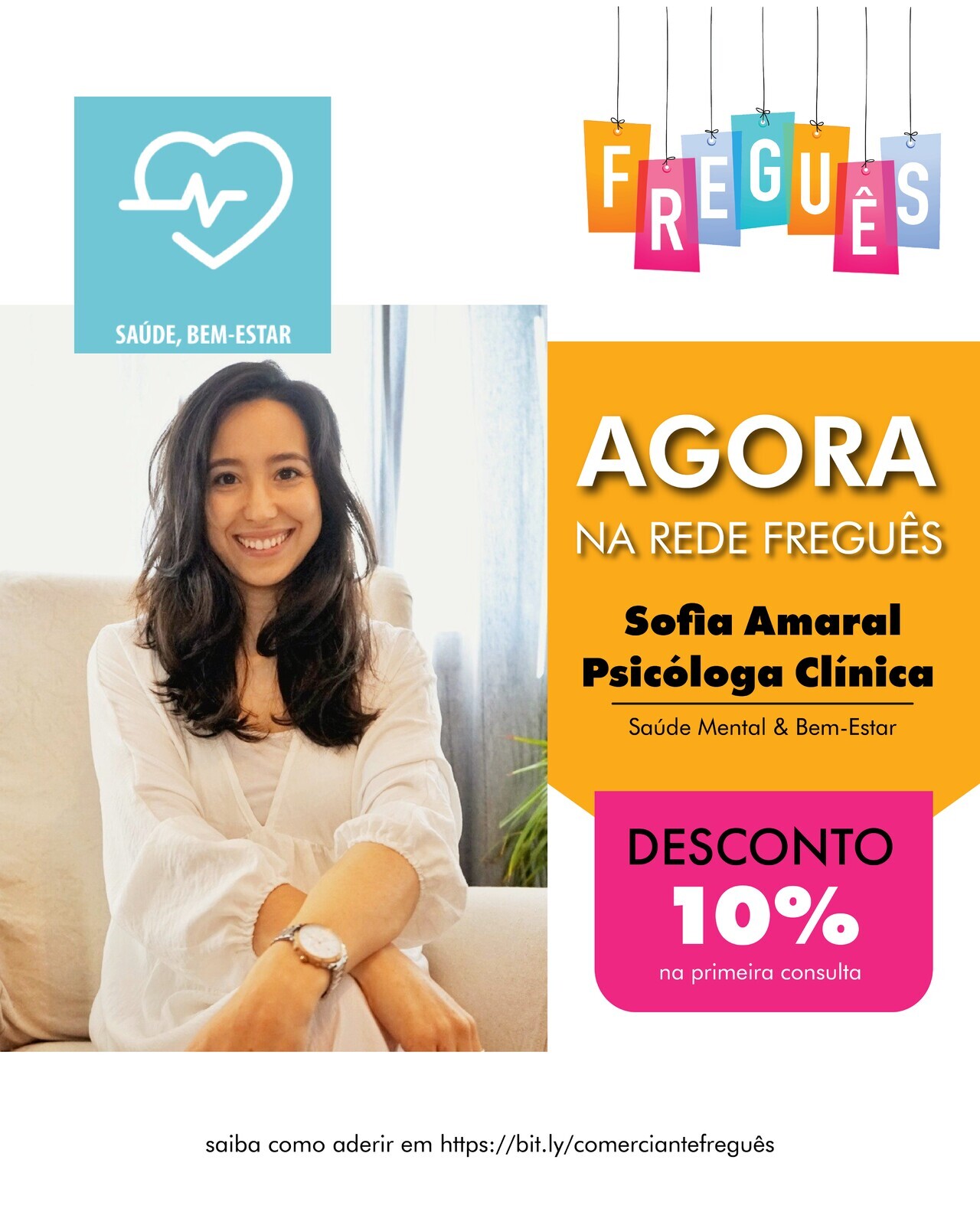 Bem-vinda à Rede Freguês Sofia Amaral - Psicologia Clínica