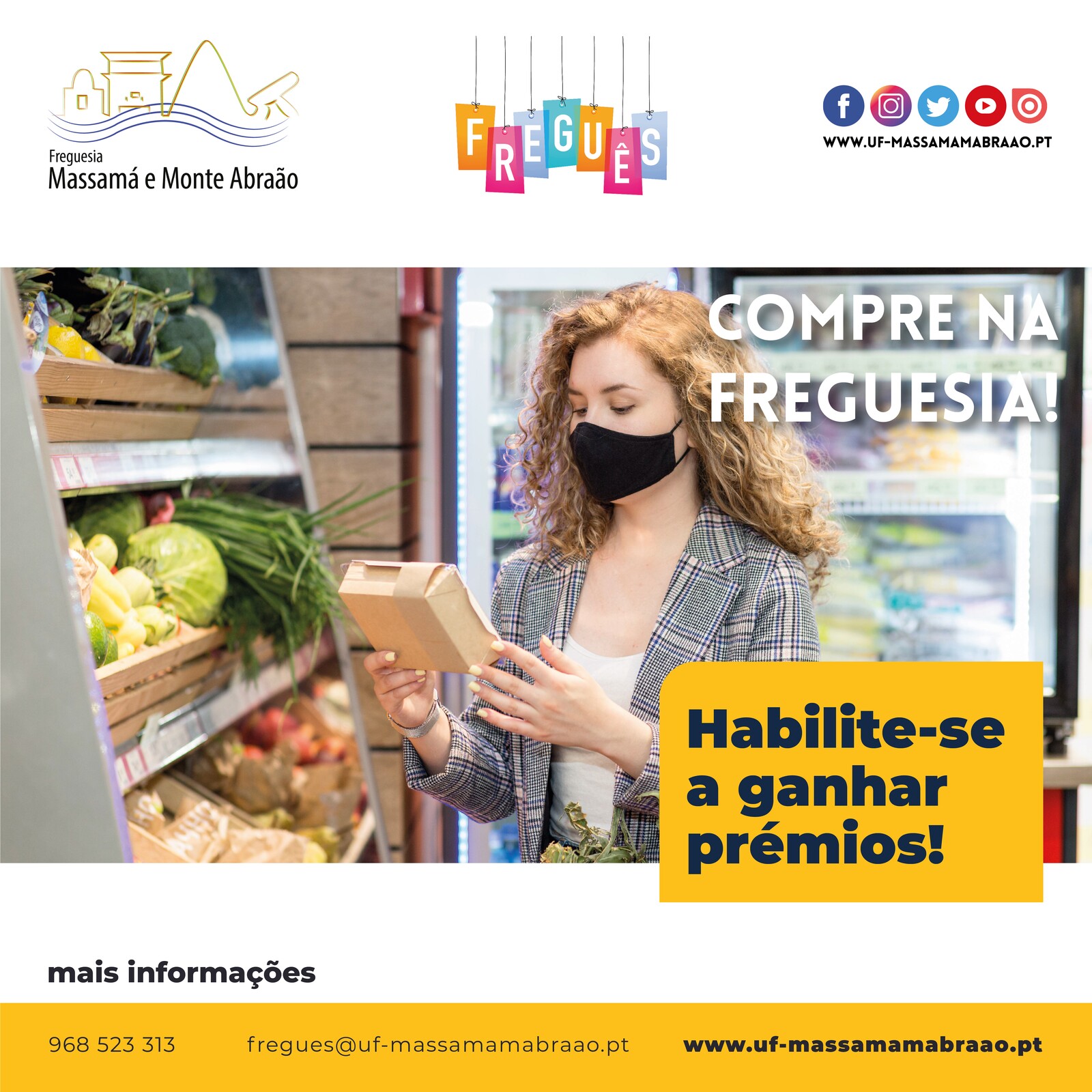 Compre na Freguesia | Quanto mais comprar, mais pode ganhar